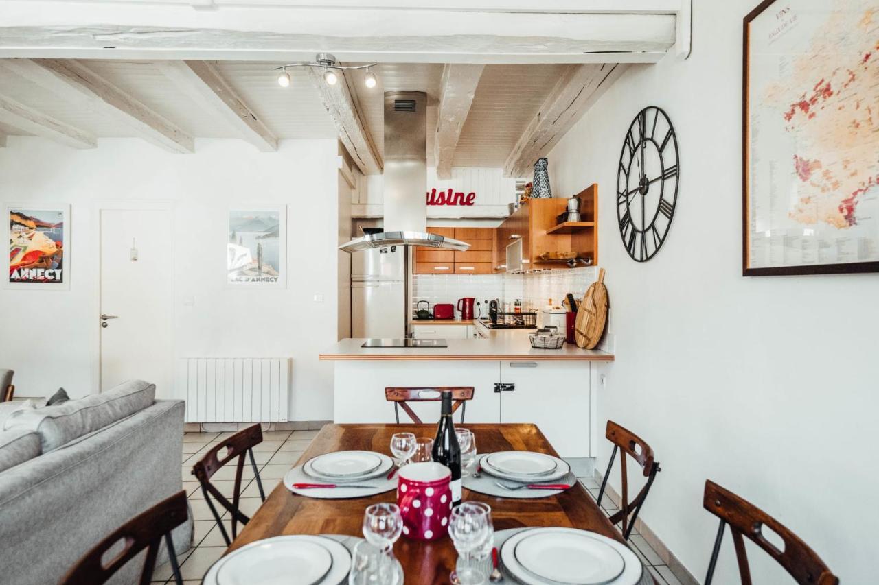 Ferienwohnung Le White Flat Exceptionnel Proche Lac Annecy Exterior foto